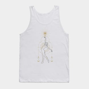 Dancer touching the stars Tank Top